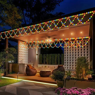 Festive Multicolor Semicircle String Light