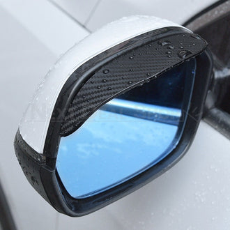 2 Pcs - Car Side Mirror Rain Guard